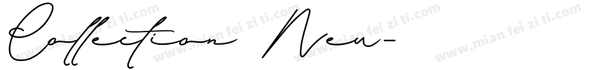 Collection New字体转换